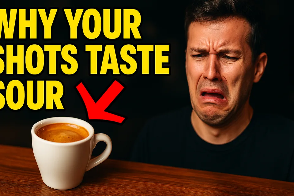 Why your shots taste sour (fix it)